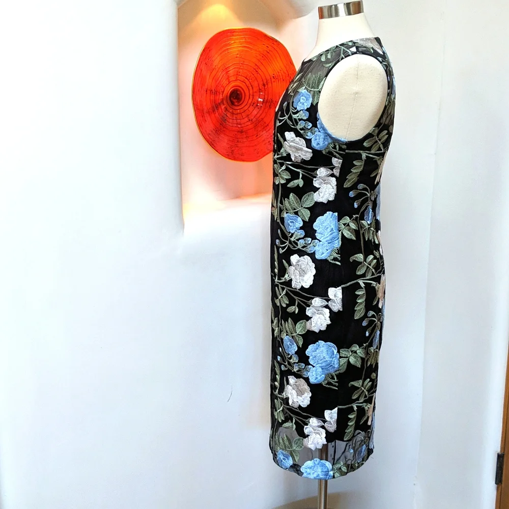Calvin Klein Embroidered Dress - Picture 5 of 11